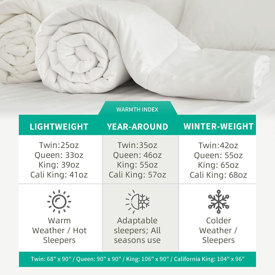 APSMILE all-season warmth ideal for year-round use.