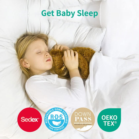APSMILE duvet insert image highlighting easy duvet cover attachment