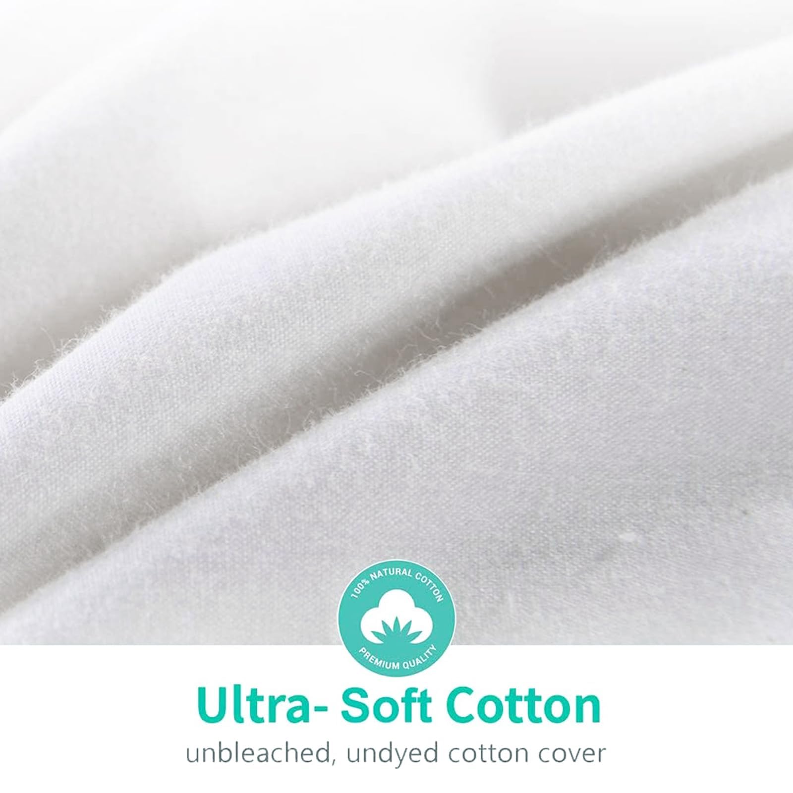APSMILE organic cotton cover undyed soft-touch texture for natural comfort.