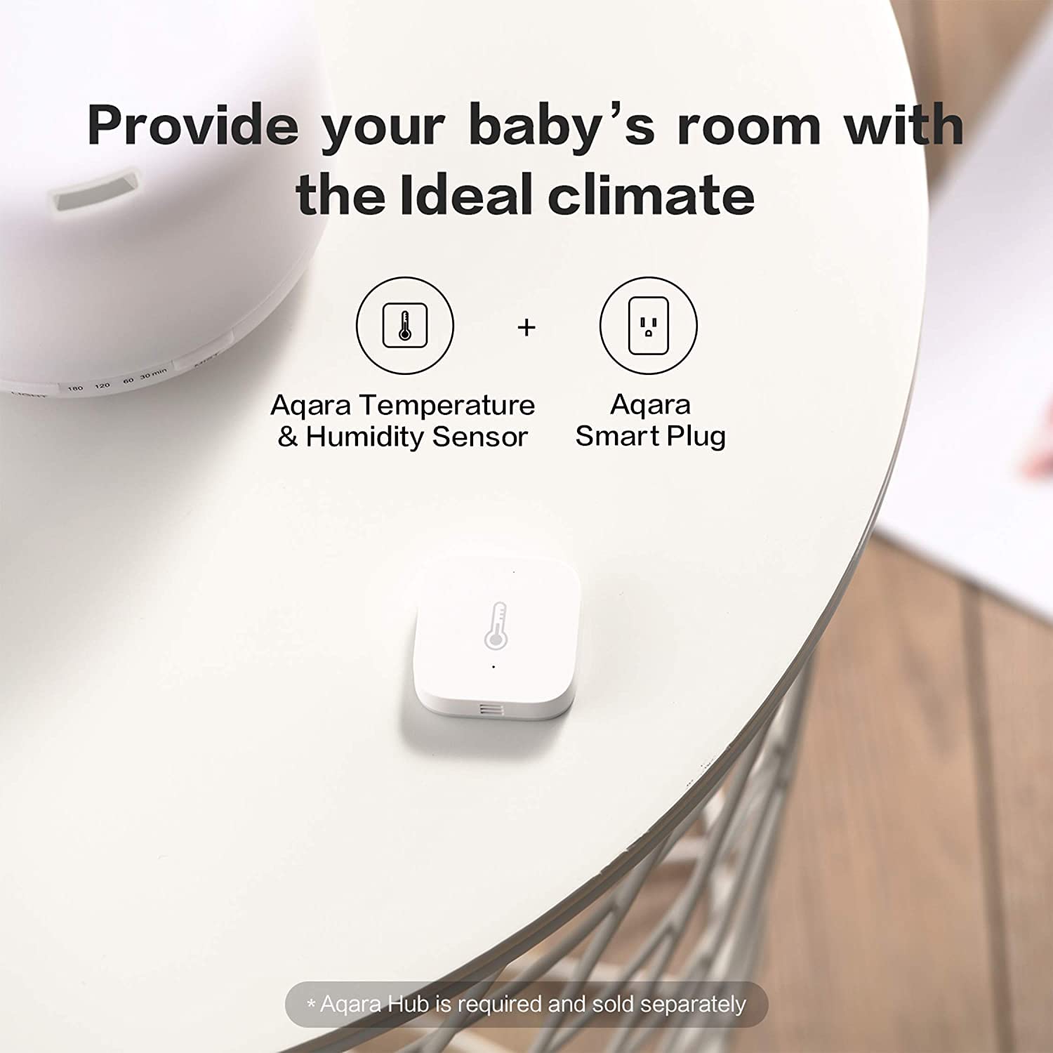 Push alerts and automation example with Aqara sensor and hub