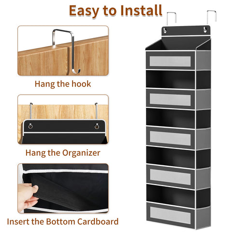 AQOOA easy installation on standard doors without floor clutter