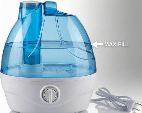 AquaOasis large tank reduces frequent refills for busy days.