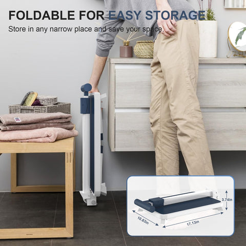 Aratan Folding Step Stool with adjustable handle height for versatile home tasks.