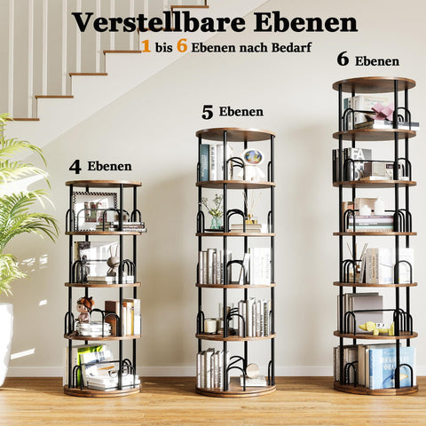 Arbcoler space-saving design ideal for books, decor, and office supplies.