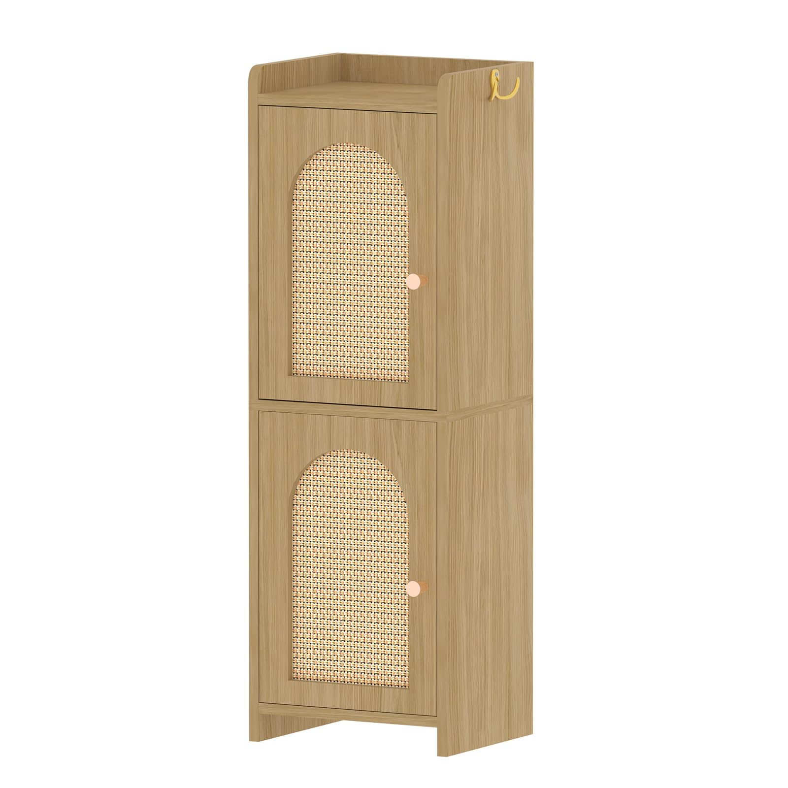 Arbuxzuy small-space bathroom storage keeps items organized.