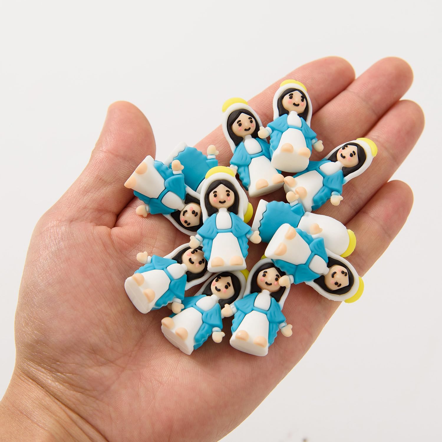ARCHCRTC Virgin Mary figurines ready for Easter decorations and crafts
