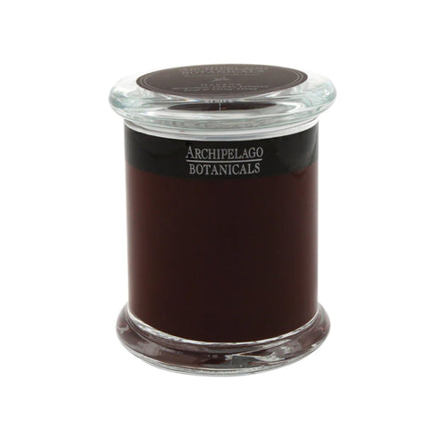 Archipelago Botanicals Havana candle features bergamot-tobacco-ylang-ylang aroma for a calming living space
