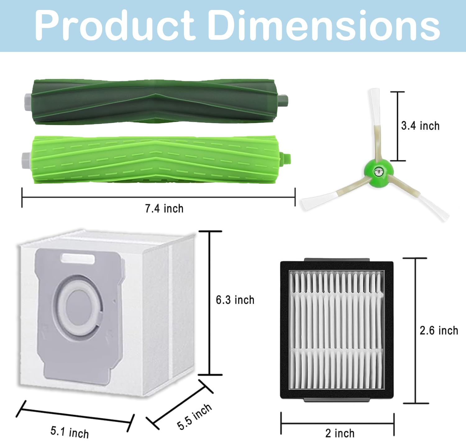 ARCHIZAN eight filters capture fine dust for cleaner air.