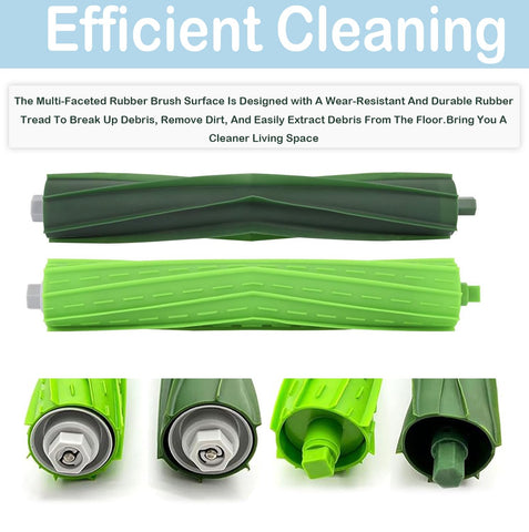 ARCHIZAN eight side brushes reduce tangles and improve suction.