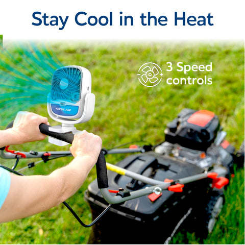Arctic Air Grip Go operates quietly for focused work or relaxation.