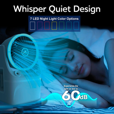 Arctic Air Ice Jet X3 adjustable airflow and 3-speed settings for personalized comfort.