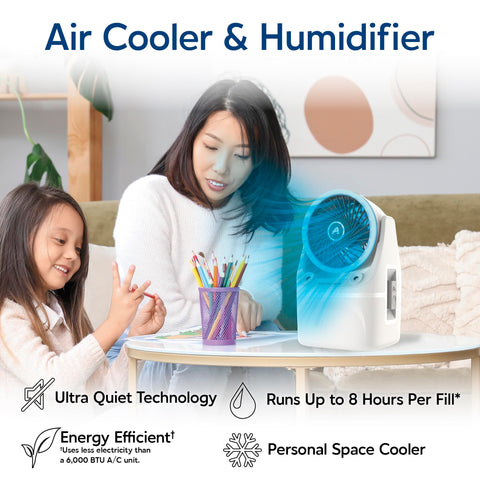 Arctic Air Ice Jet X3 mist modes providing customizable breeze at home or office.