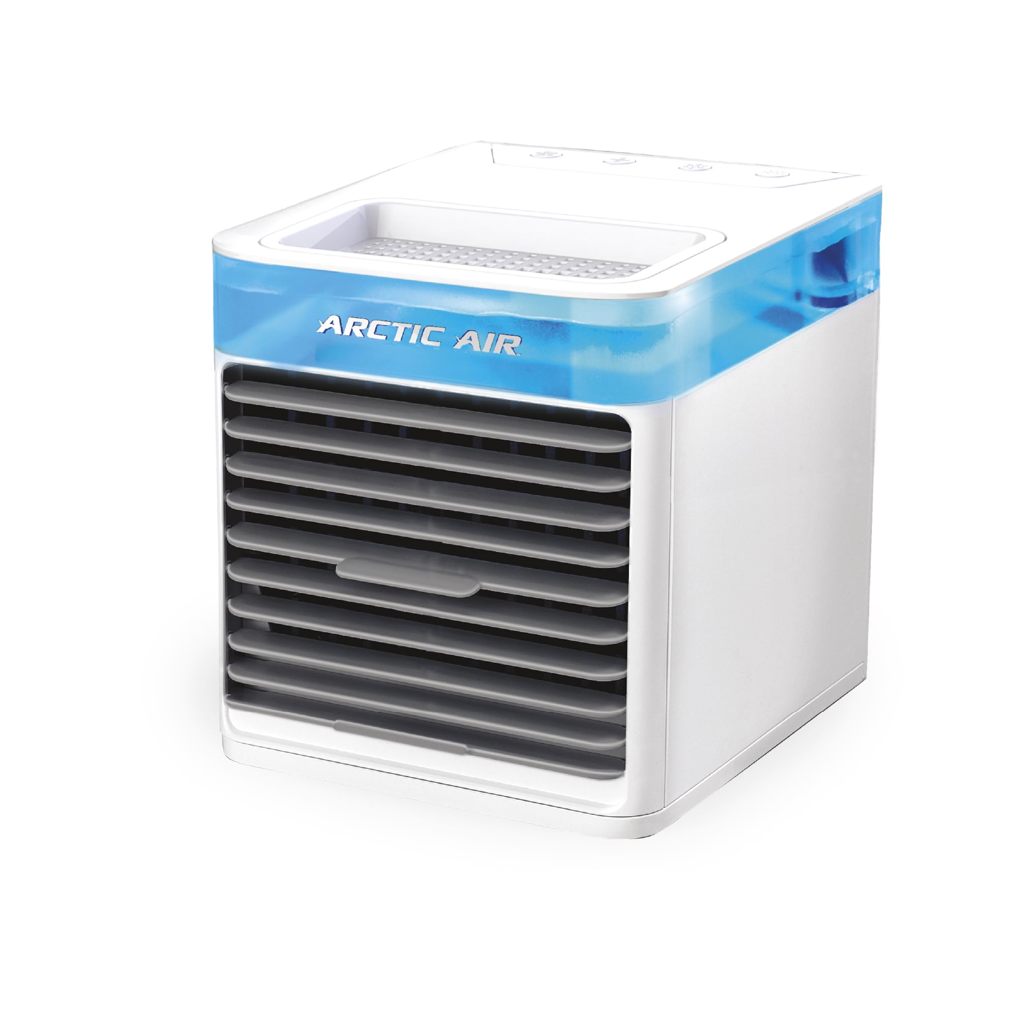 Arctic Air Pure Chill 2.0 with hydro-chill technology for desk cooling.