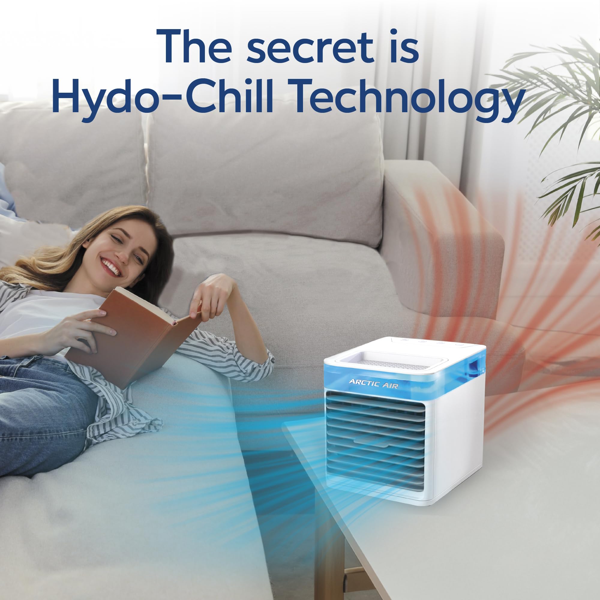 Arctic Air Pure Chill Deluxe LED night light with color options.