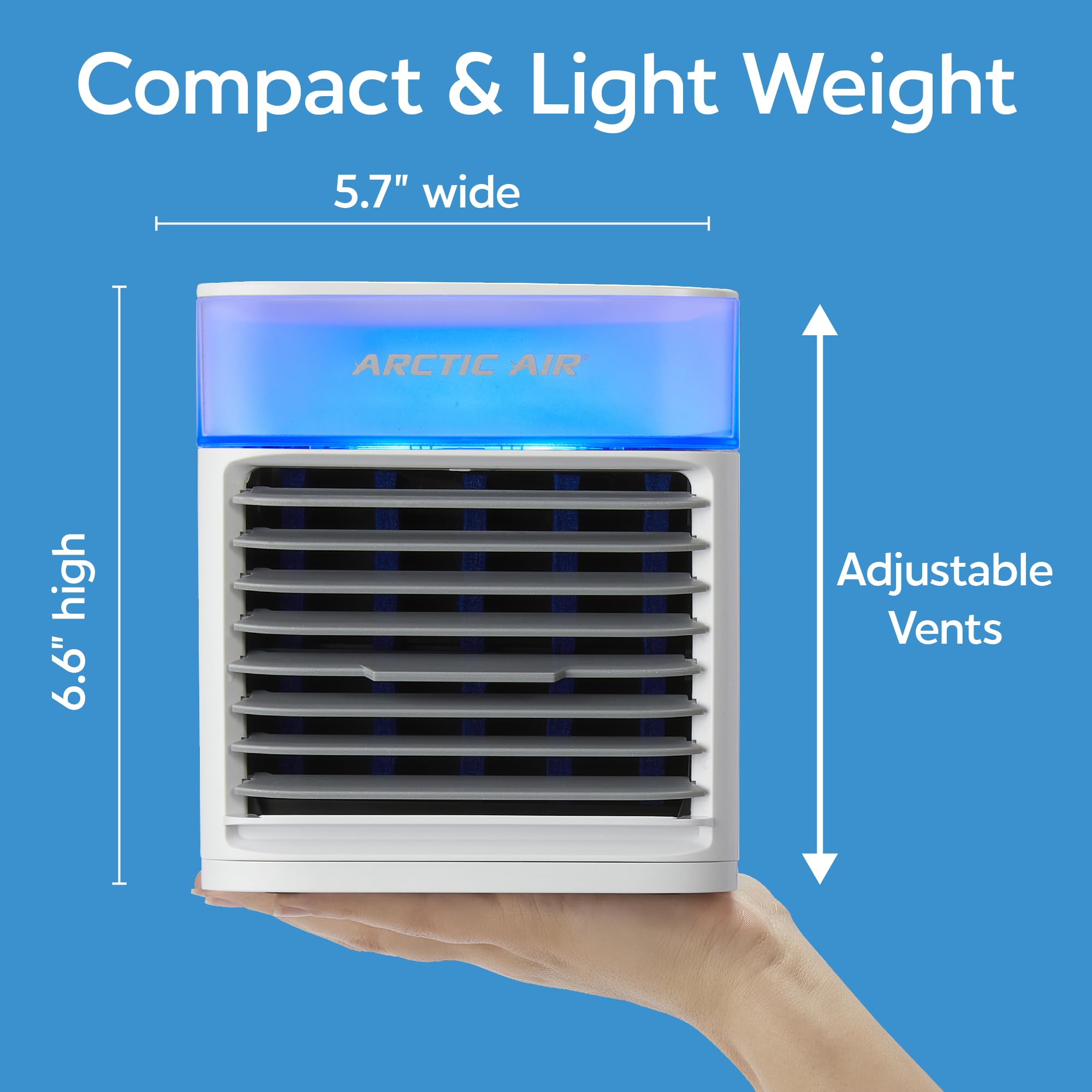 Arctic Air Pure Chill Deluxe whisper-quiet operation for peaceful rooms.