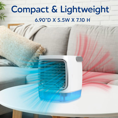 Arctic Air Turbo Chill quiet operation keeps work or rest undisturbed.