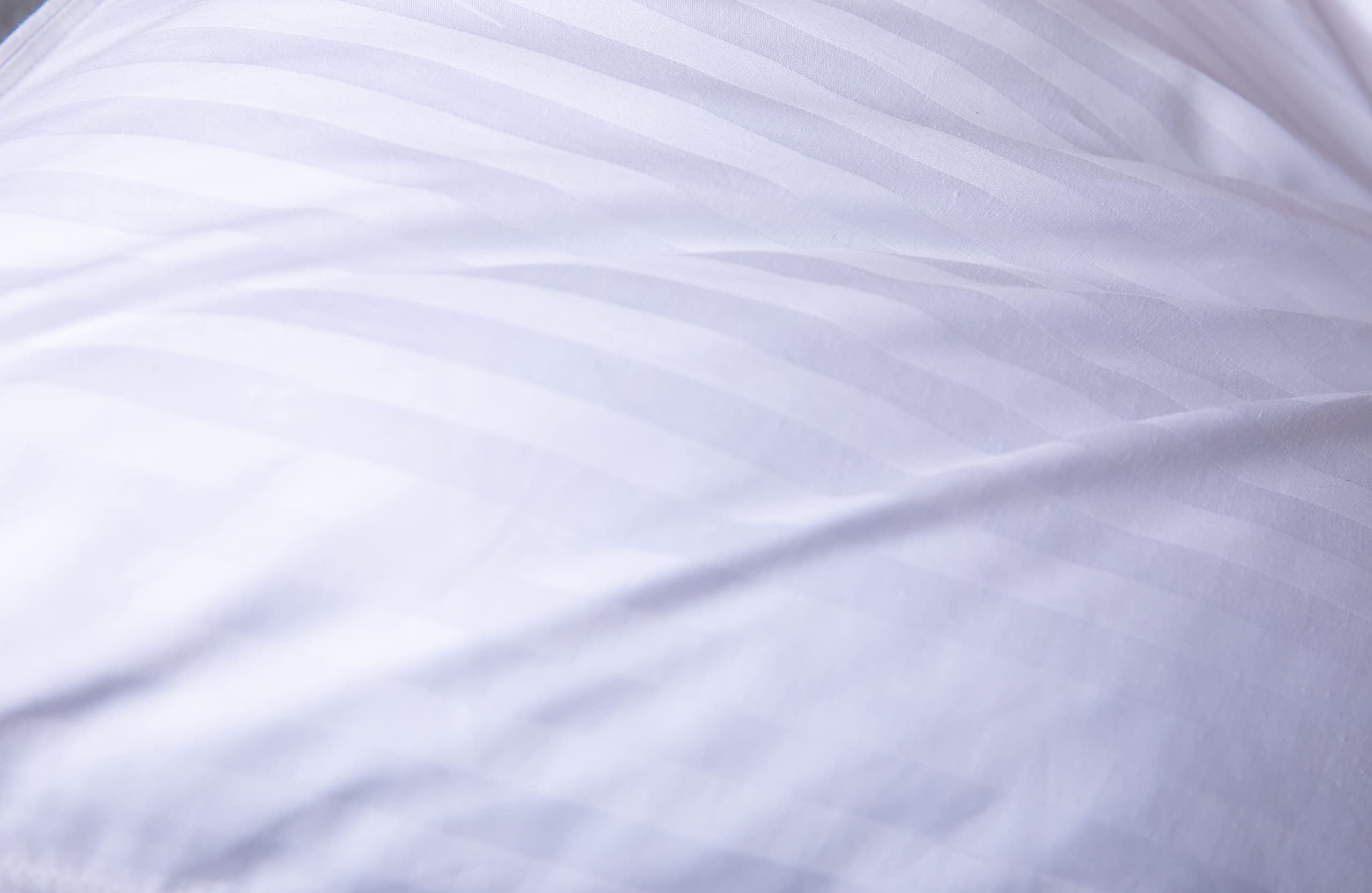 Close-up of double-stitched edge and self-piping on ArcticNorthDown pillow.