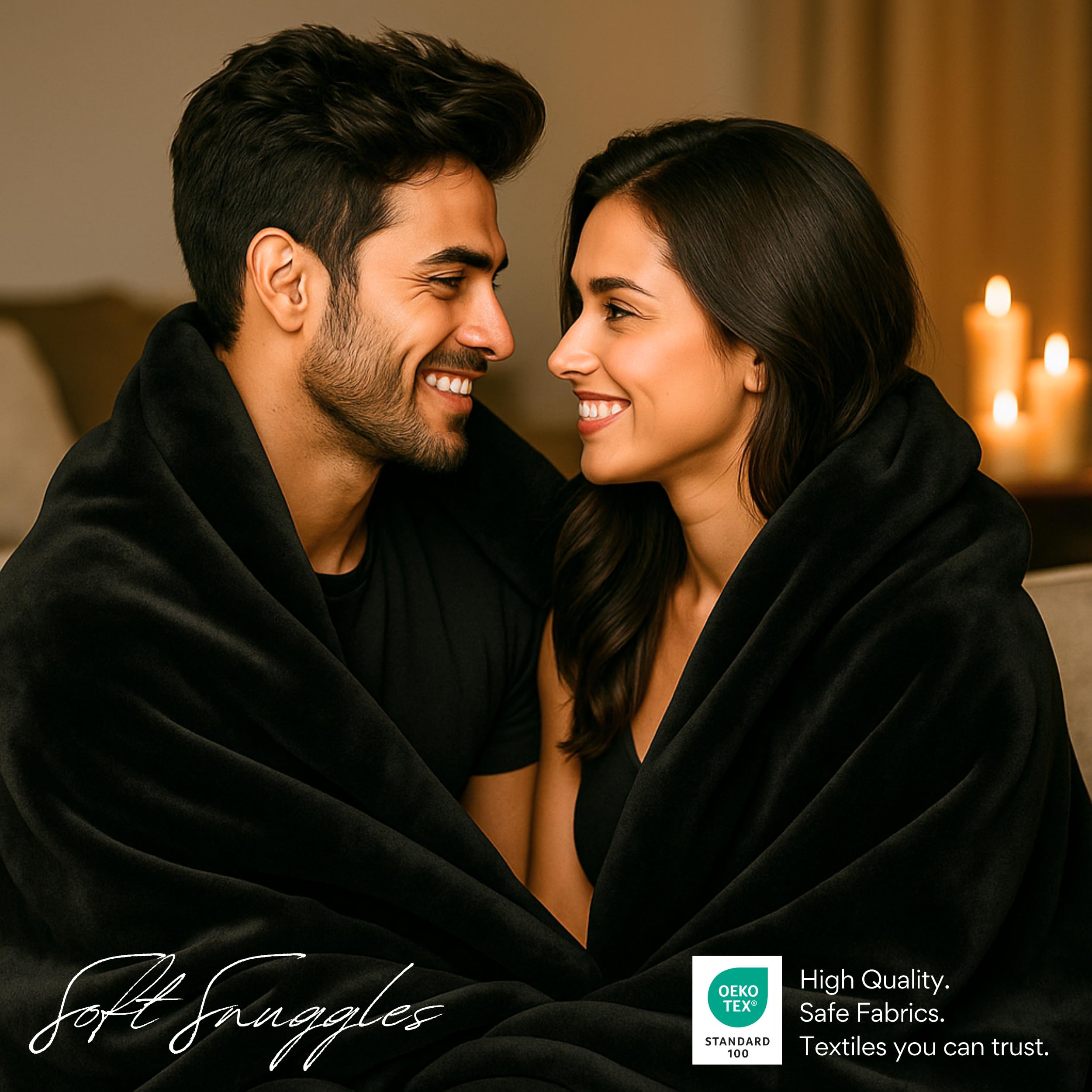 ARDORI versatile protector blanket for bed, sofa, camping, and travel.