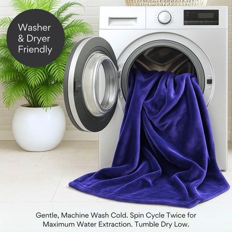 ARDORI Indigo waterproof blanket care instructions icon
