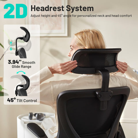 AreShark adjustable lumbar support customizable vertical and horizontal fit