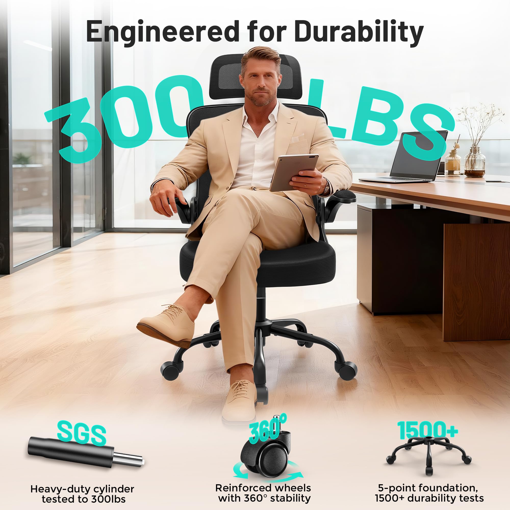 AreShark reinforced base and smooth wheels protect floors and enable easy movement