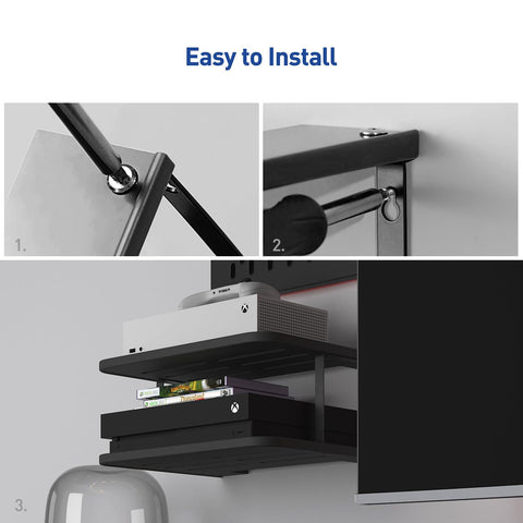 AREAJD space-saving shelf helps maximize room and maintain clean lines