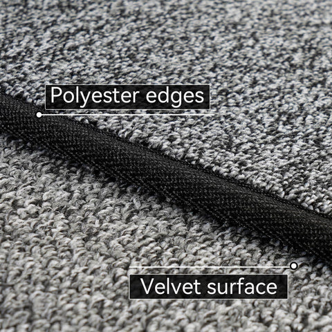 AREDO soft fiber texture close-up shows luxury underfoot.
