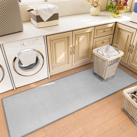AREDO Runner Rug washable fibers for easy, quick cleaning.