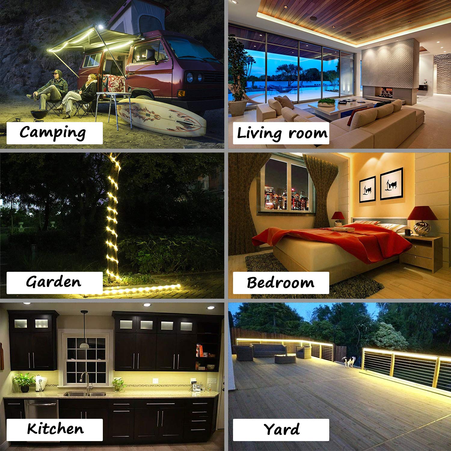 Areful LED rope light creates long-lasting ambient lighting ideas