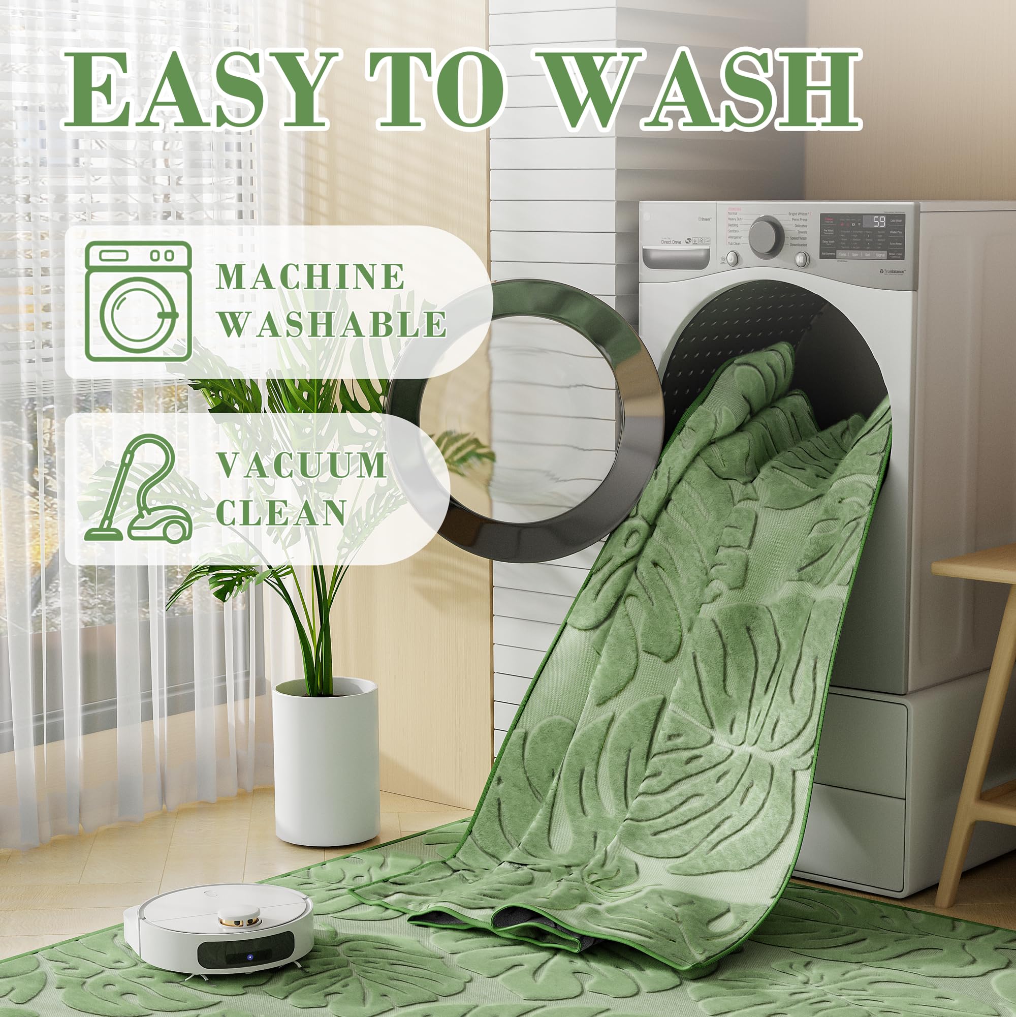 Arenarug durable edge stitching helps prevent fraying in busy living areas.
