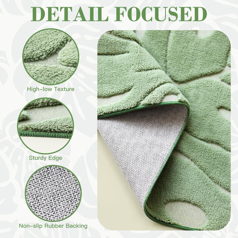 Arenarug non-slip backing ensures rug stays in place on hardwood or tile floors.