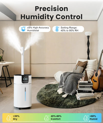AreShark mist output demonstrates adjustable levels for personalized comfort