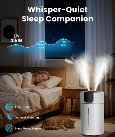 AreShark sleep mode delivers whisper-quiet operation for restful nights