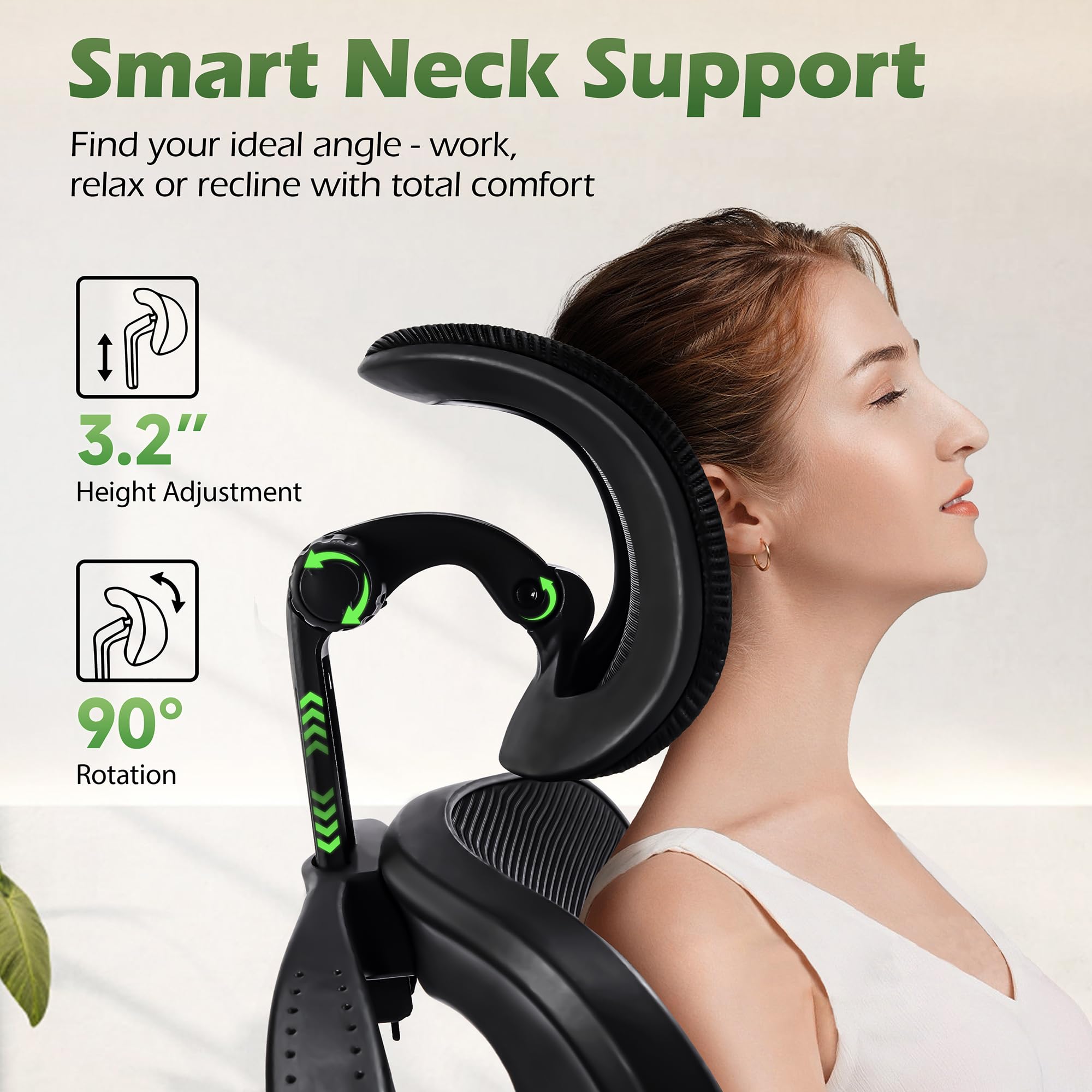 AreShark lumbar support highlighting back-friendly alignment