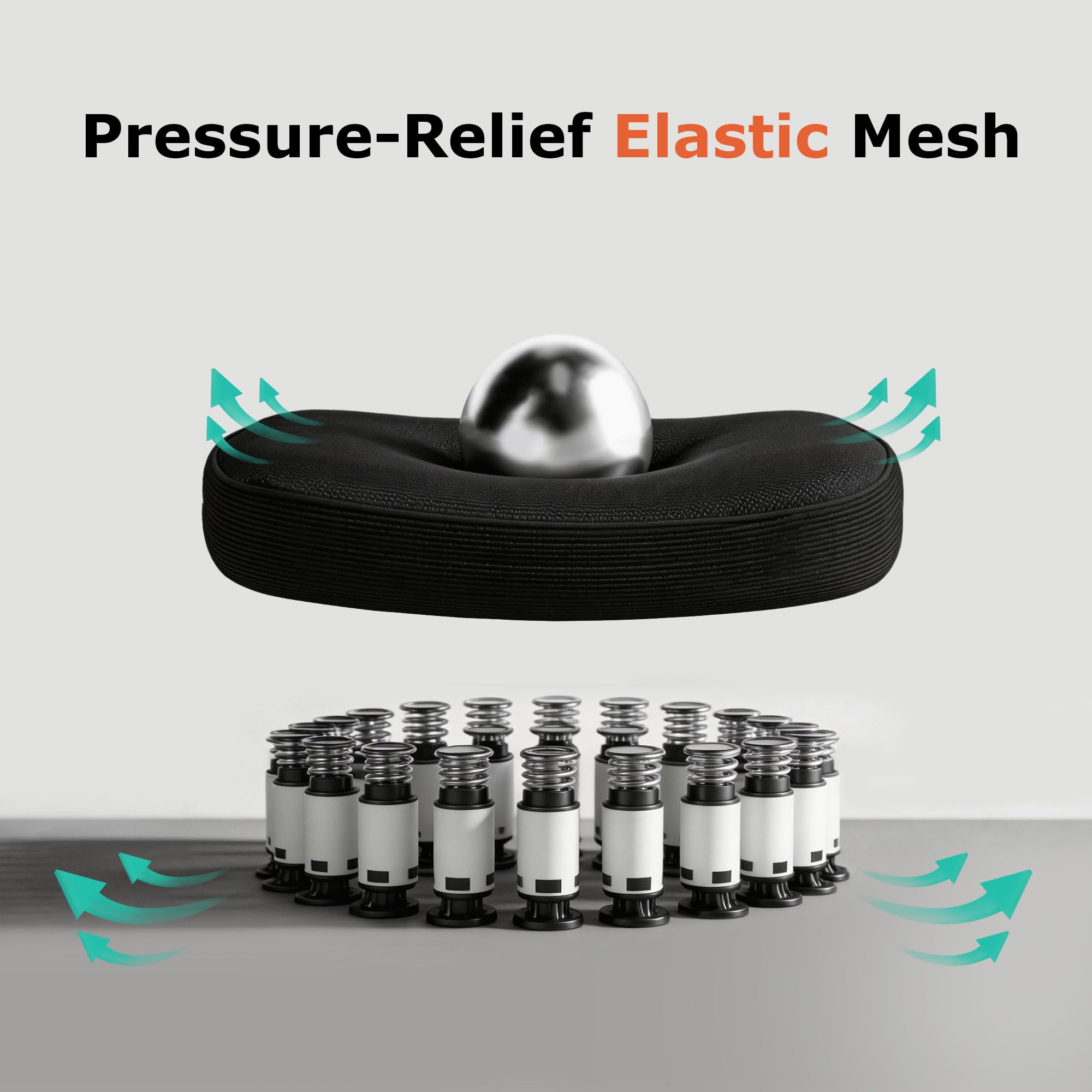 AreShark quiet caster wheels glide smoothly on floors