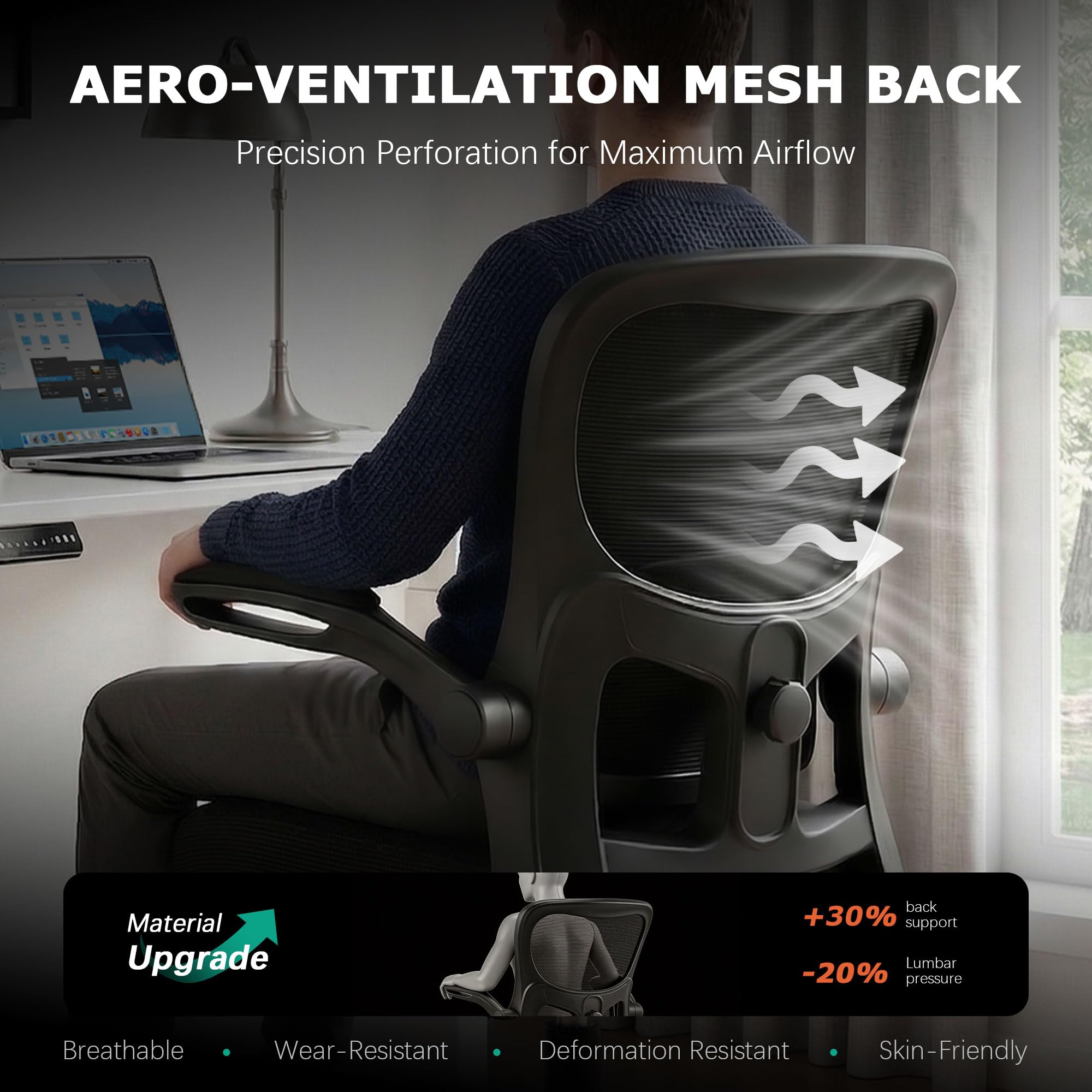 AreShark tilt control enables personalized reclining for focus