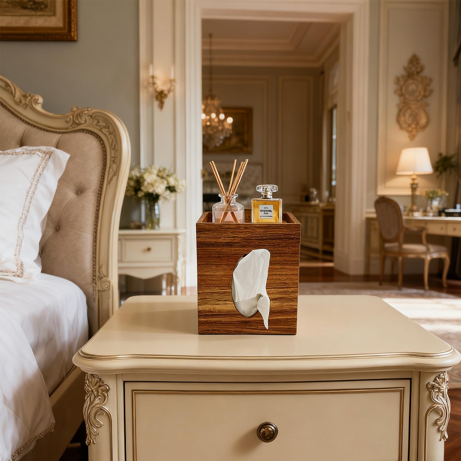 Arflo gift-worthy tissue box cover blending practicality and style