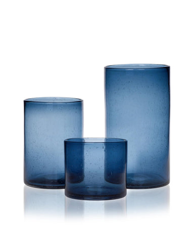 ARIAMOTION blue seeded bubbles design as elegant table centerpiece