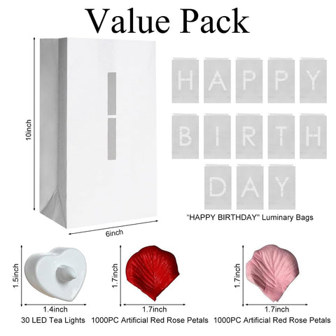 ARIKJ LED heart tea lights provide a flameless, safe glow for celebrations.