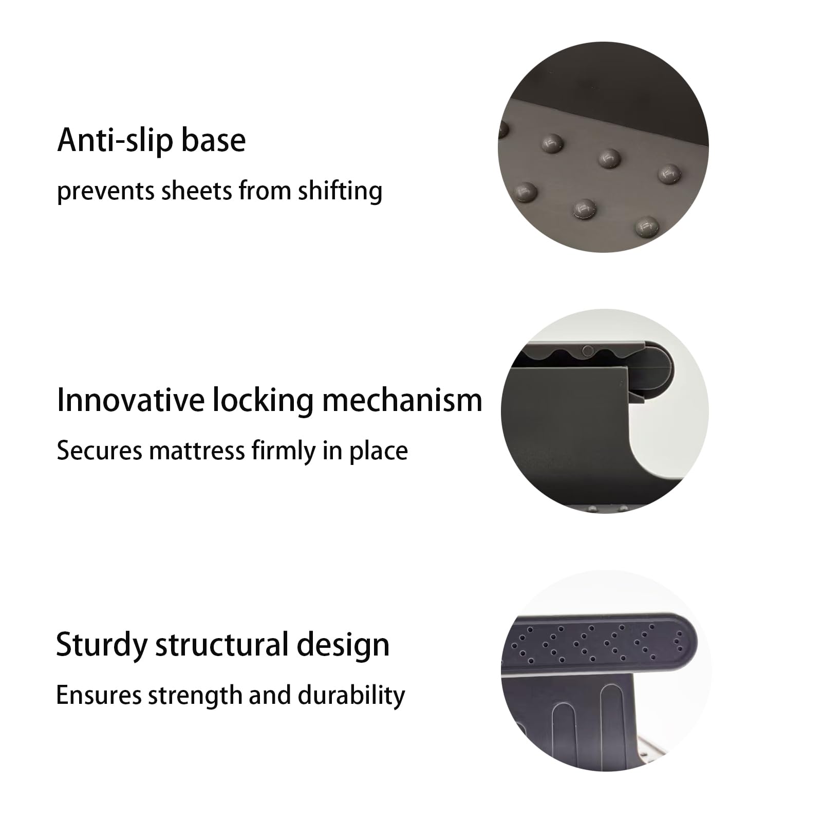 Arisenca fits Twin to King mattresses for versatile room use.