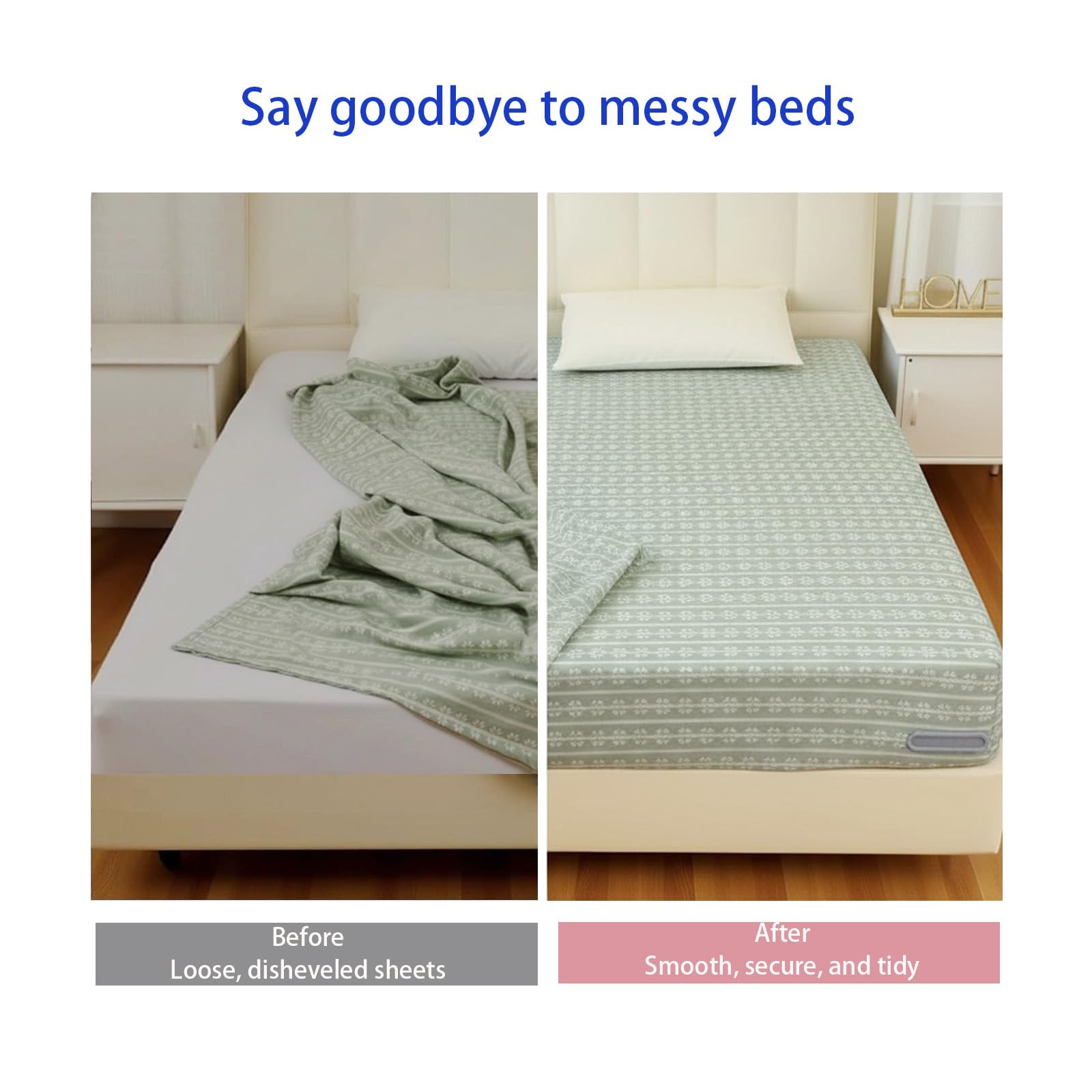 Arisenca reusable sheet holders simplify frequent sheet changes.