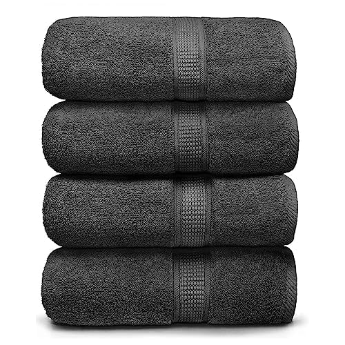 Ariv premium bath towels 4-pack show plush softness for daily home spa routines.