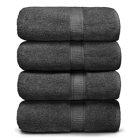Ariv premium bath towels 4-pack show plush softness for daily home spa routines.