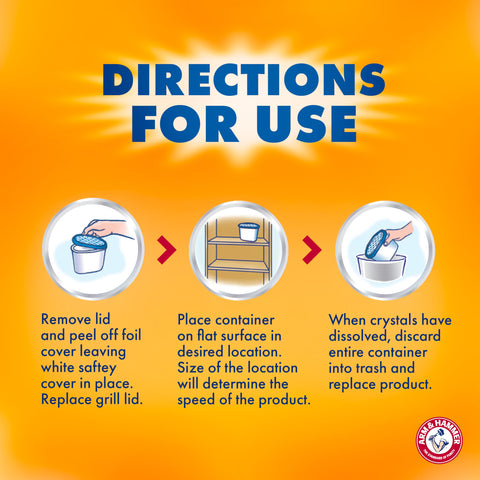 Easy disposal after use with Arm & Hammer Essentials replacement tubs.