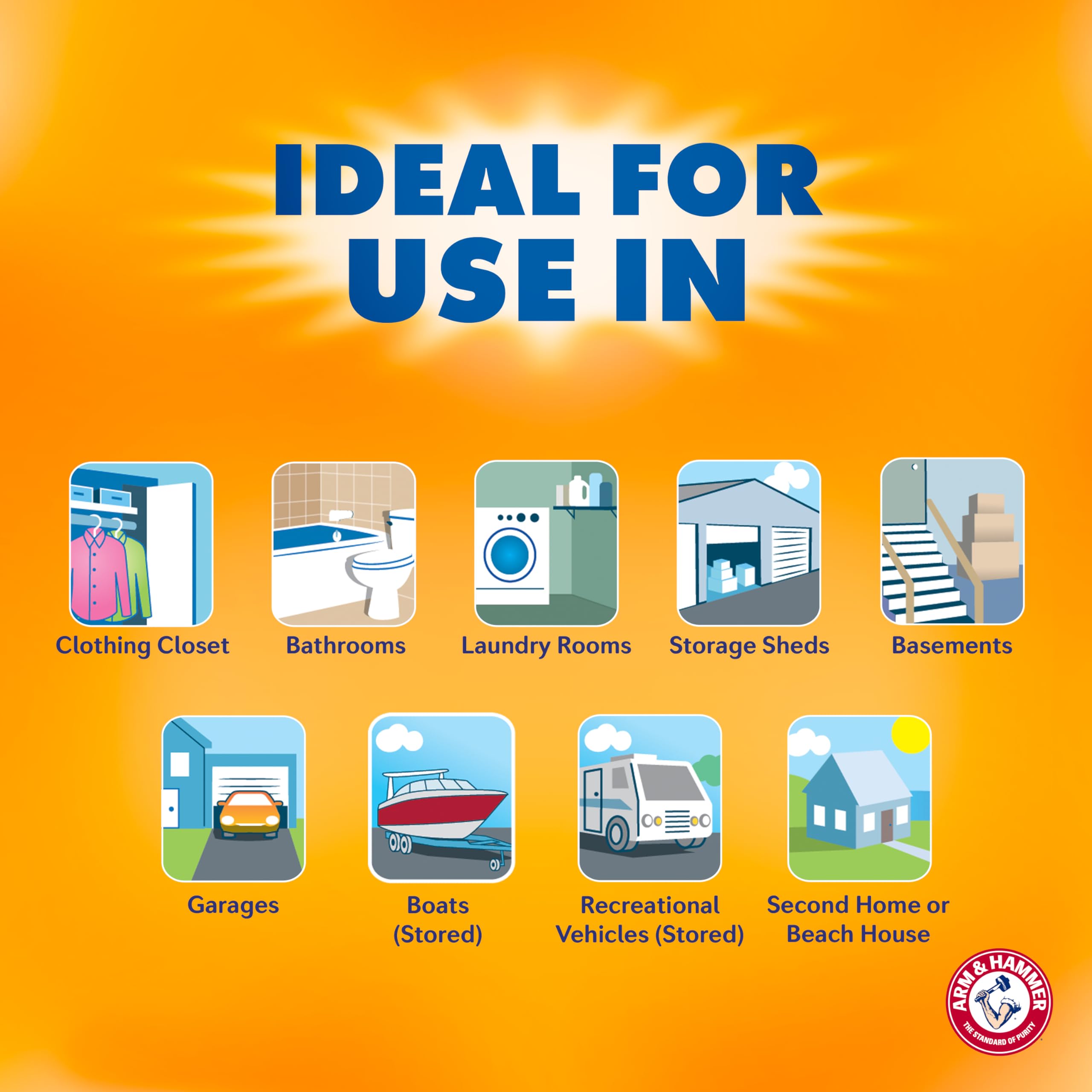 Fresher air packaging emphasizes convenient, 3-pack moisture control solution.