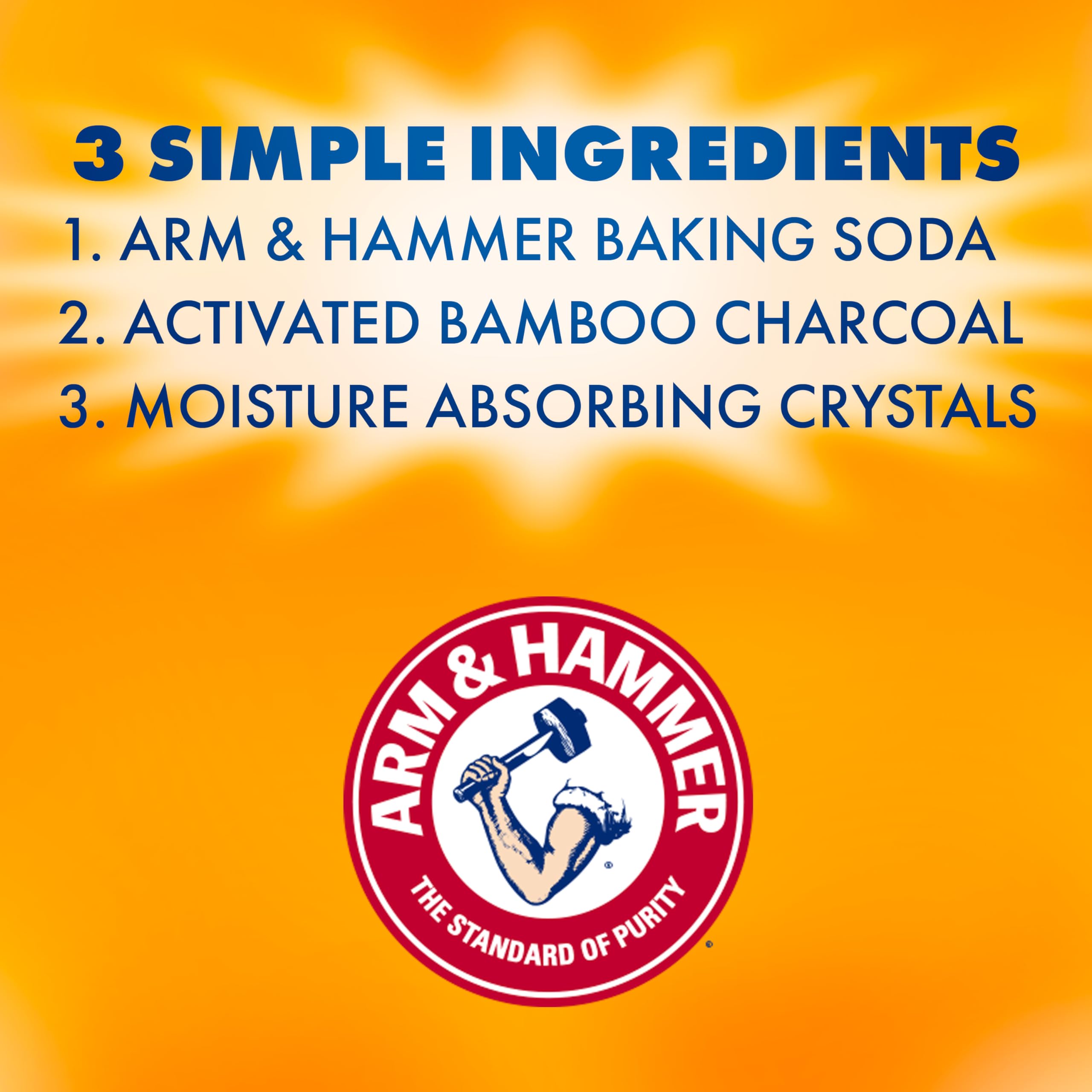 Arm & Hammer Essentials activated-bamboo-charcoal enhances odor control