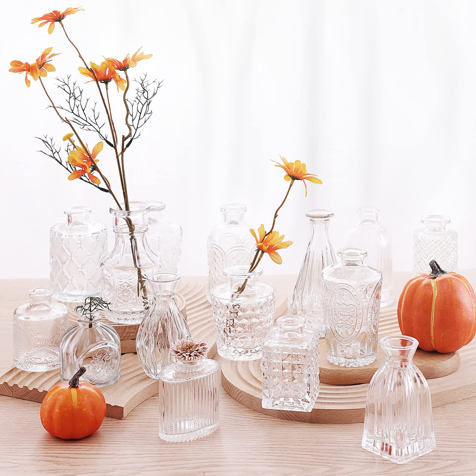 Arme durable mini vases arrive with strong protective packaging.