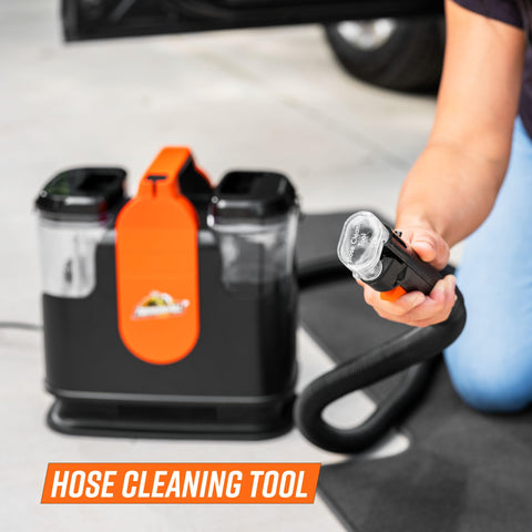Armor All Spot Cleaner dual tank system prevents cross contamination and easy refilling