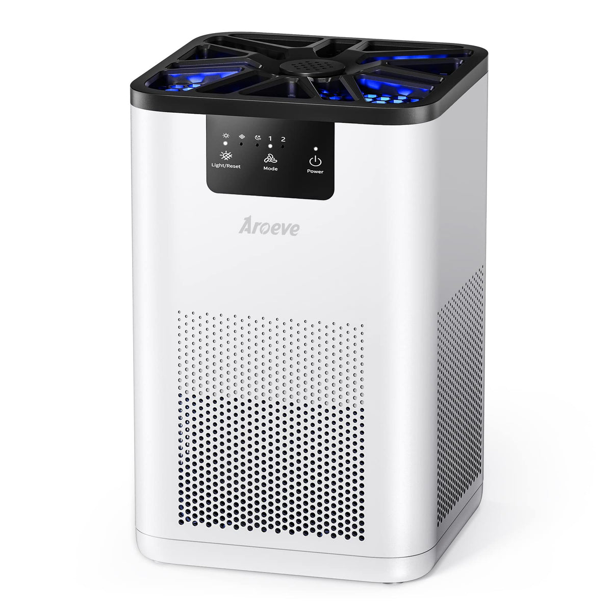 AROEVE MK06 front view with quiet filtration for cleaner air