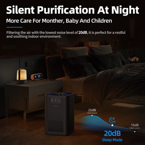 Replaceable filter cartridge for sustained air quality
